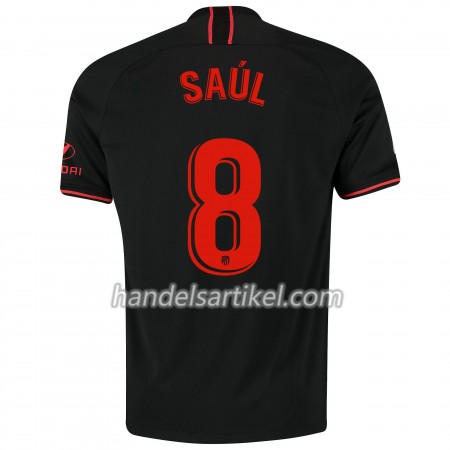 Atlético Madrid Saul 8 Auswärts Trikotsatz 2019/20